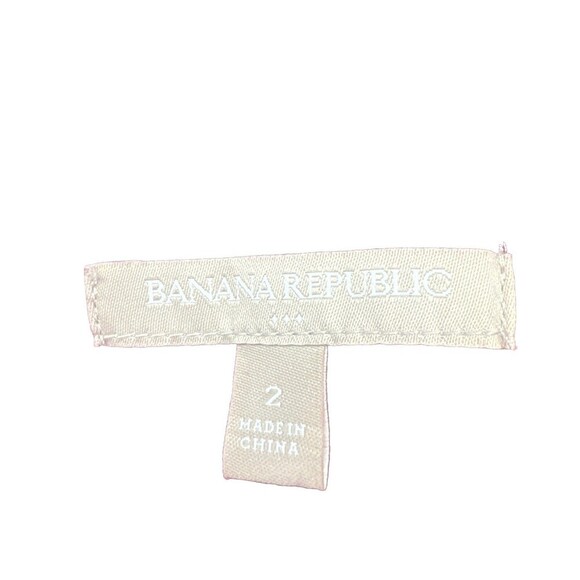 Banana Republic Women’s PINK Lined Linen Short Belted Waist Skirt Size 2 NWT - Picture 4 of 8